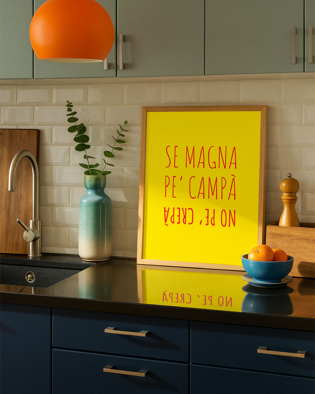 SE MAGNA PÈ CAMPÀ, NO PÈ CREPÀ